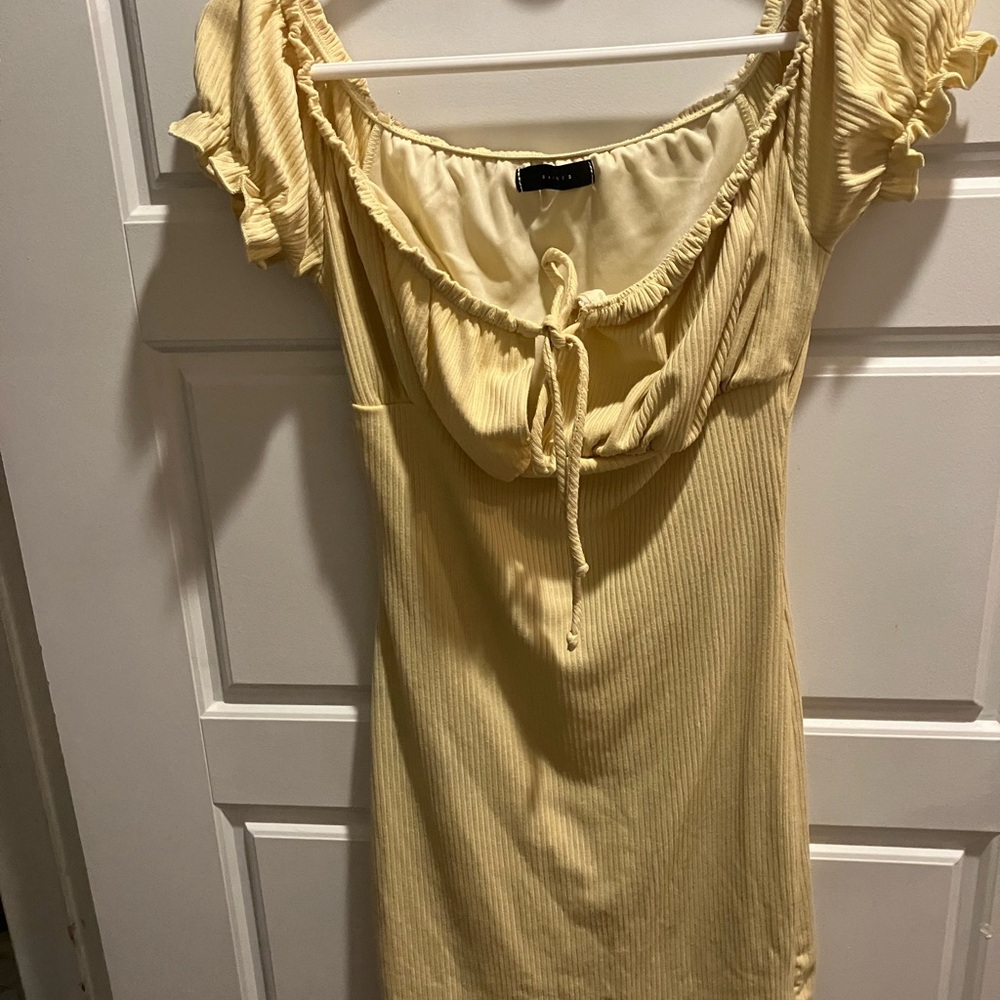 Saints Ribbed Bodycon Dress - Picture 4 of 6